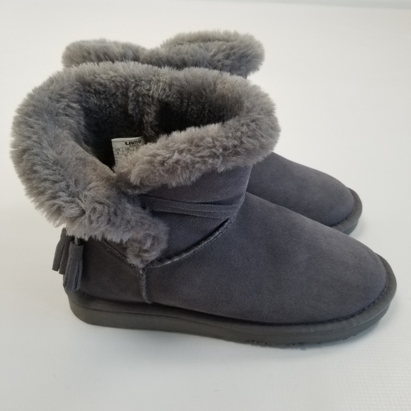 Lamo Shoes - Lamo Cozy Suede Thalia Boots Size 8